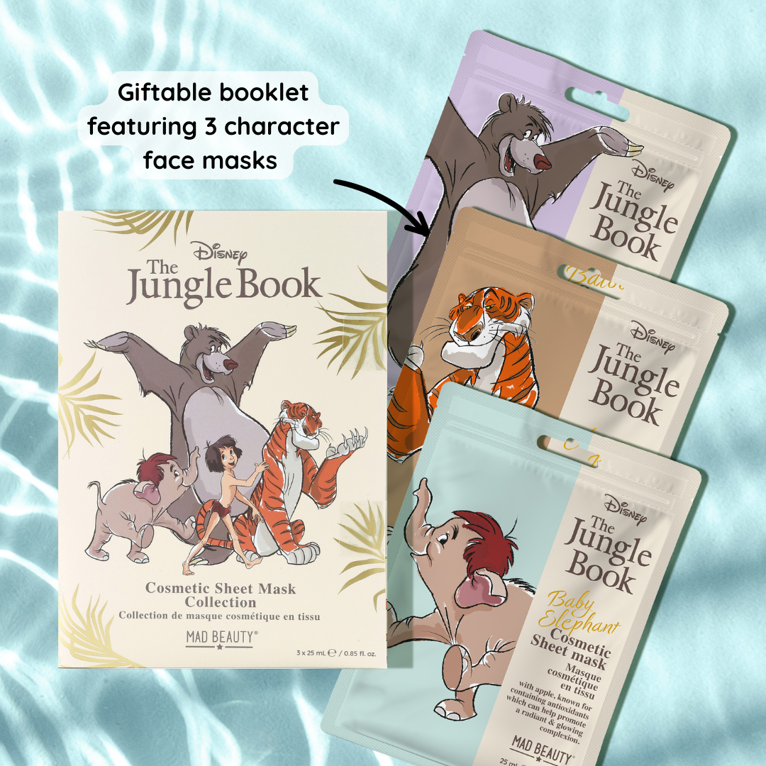 The Jungle Book Cosmetic Sheet Mask Collection