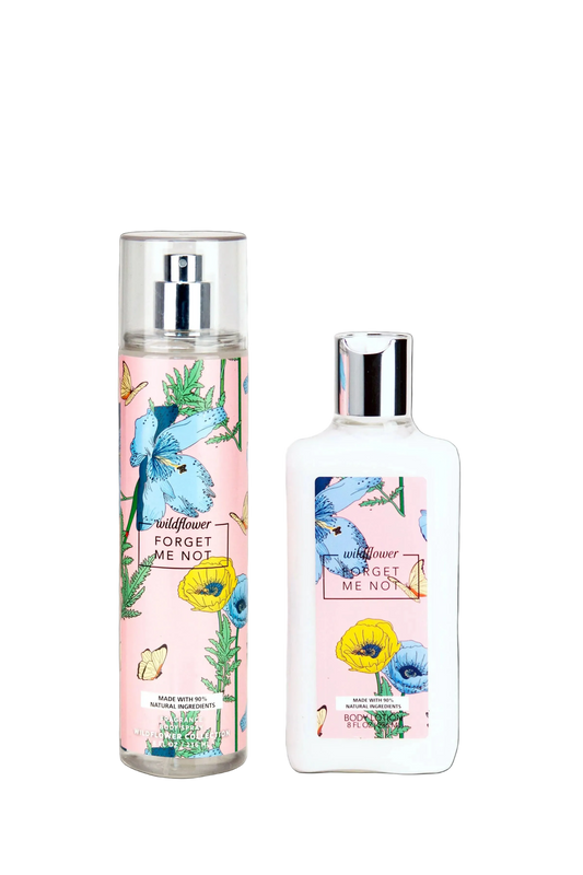 Forget-Me-Not 2-Piece Body Mist and Body Lotion Set
