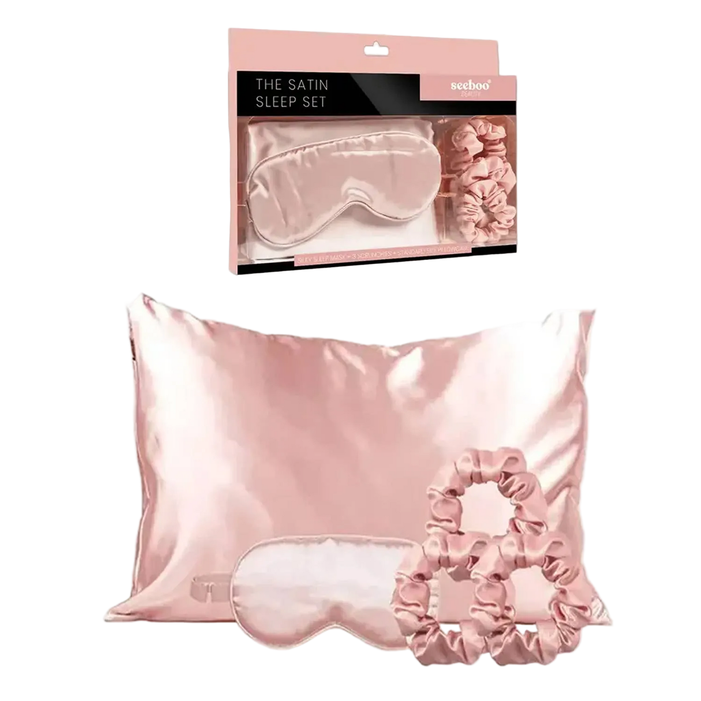 De-Stressing Satin Sleep Set