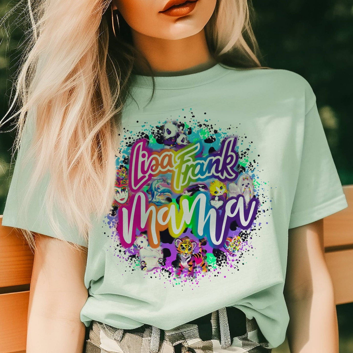 Lisa Frank pop culture 80s 90s Retro Vintage Graphic Tee