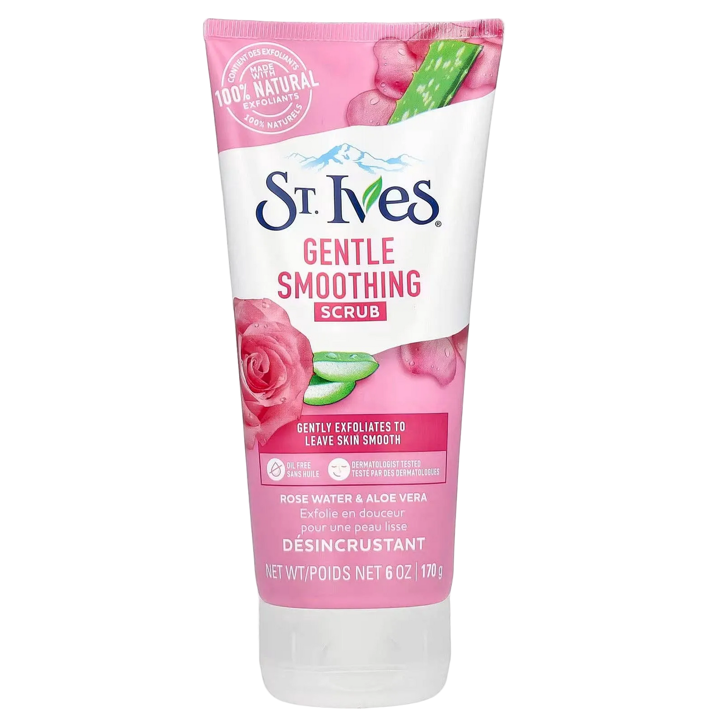 St. Ives Acne Control Face Scrub Rosewater & Aloe Vera