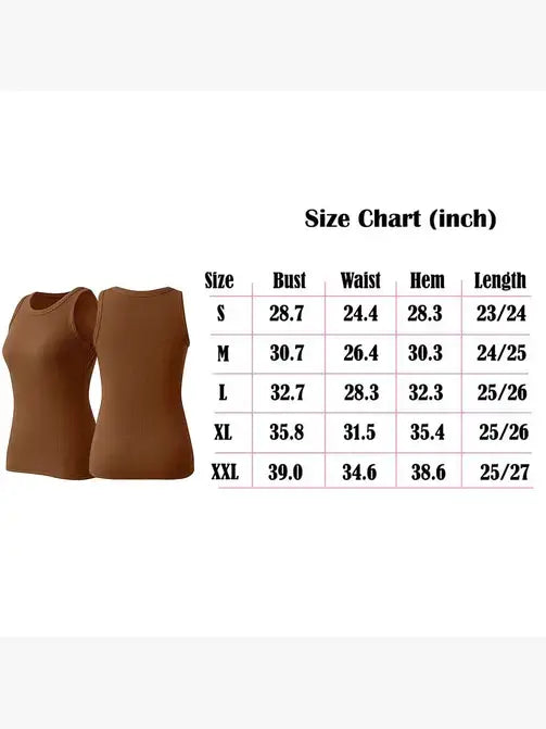 Sleeveless Ribbed Shirt