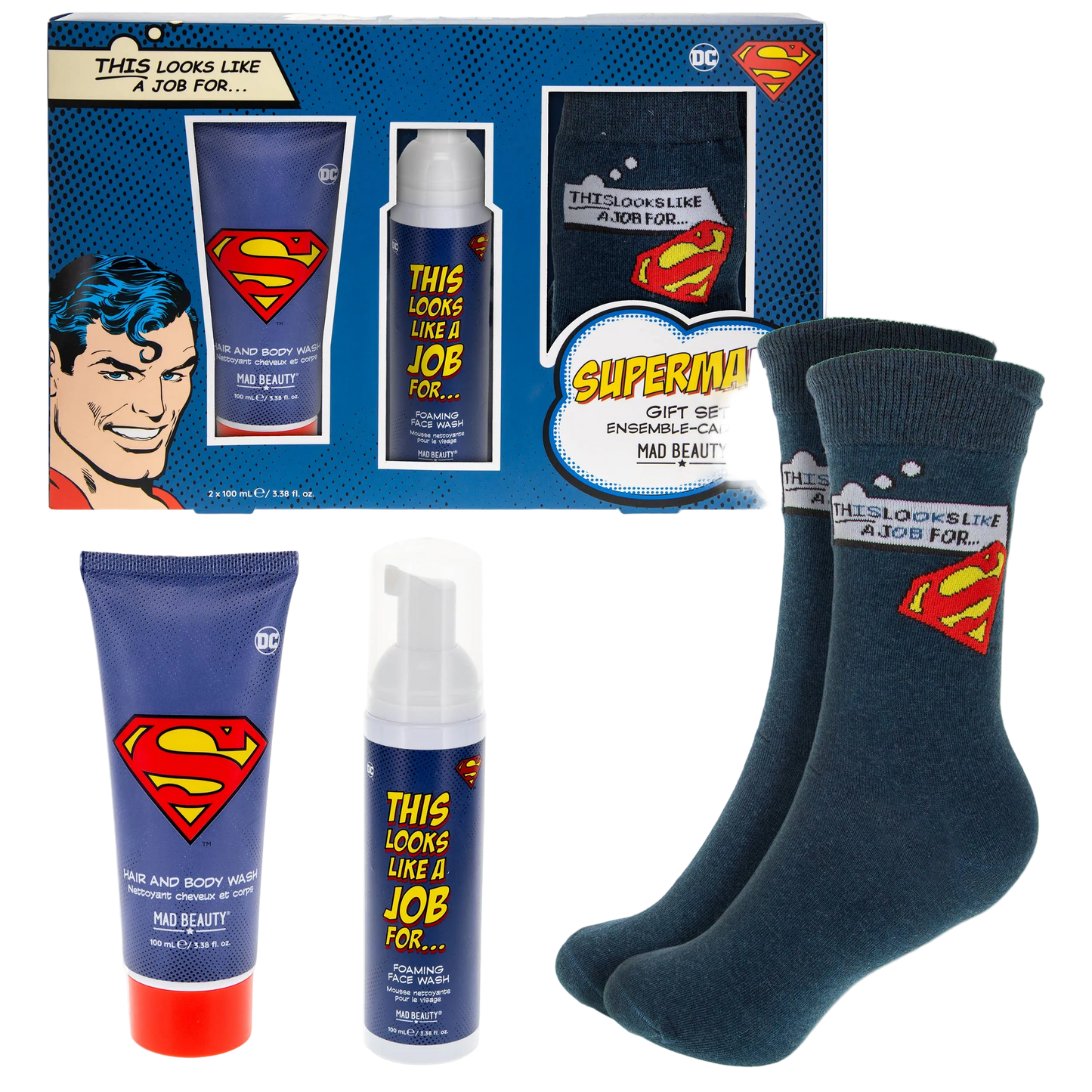 Superman Shower Gift Set