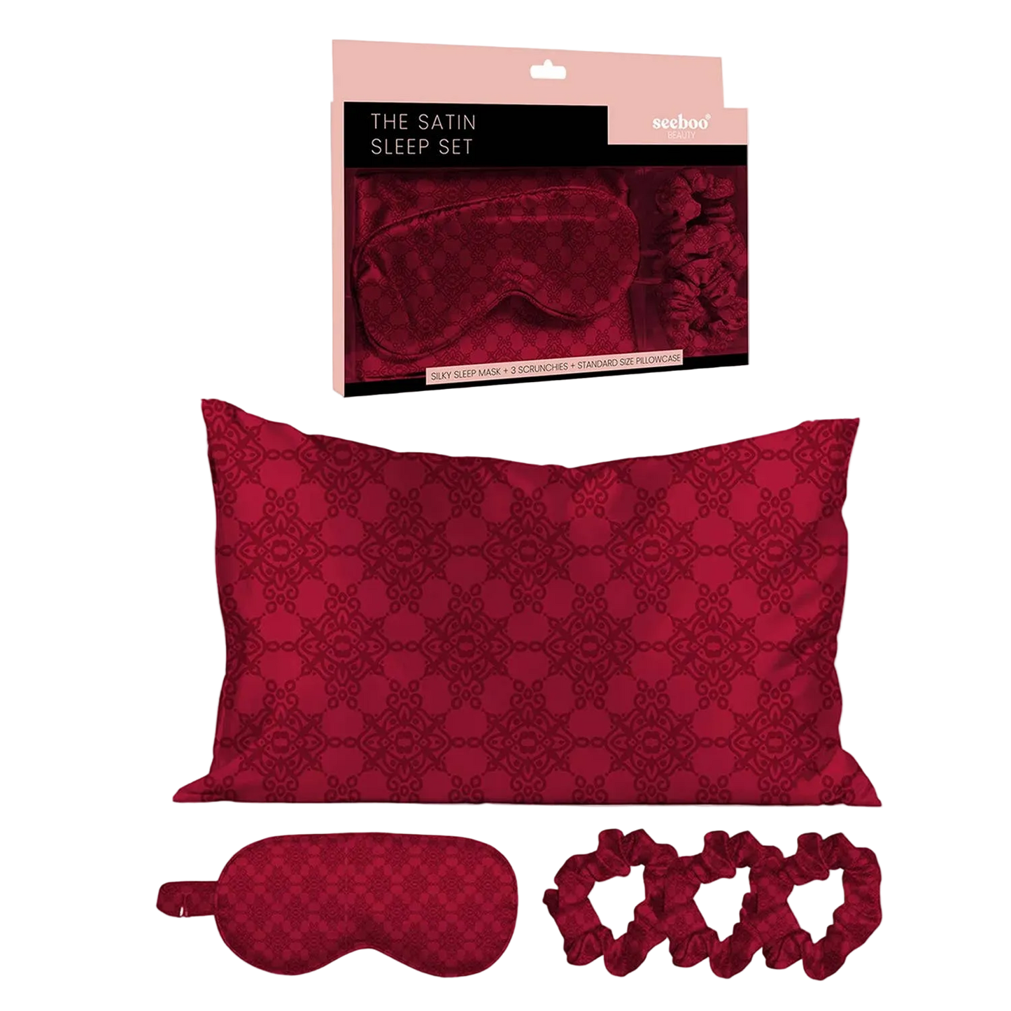 De-Stressing Satin Sleep Set