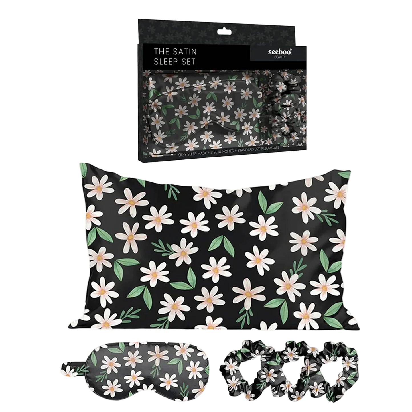 De-Stressing Satin Sleep Set