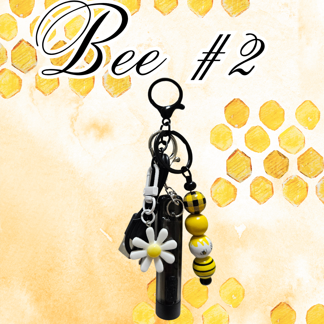 Bee keychain