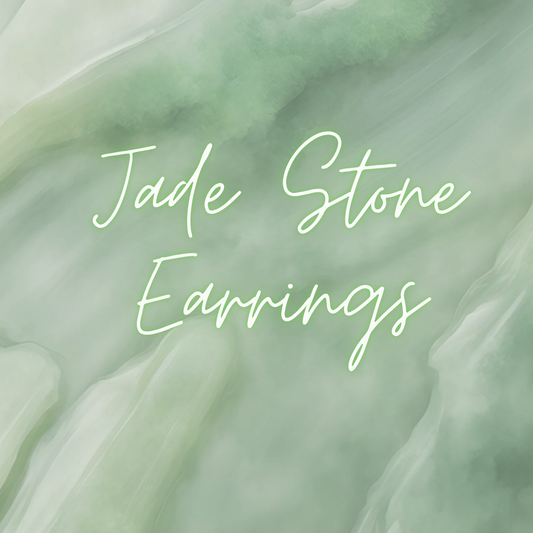 Jade Stone Earrings