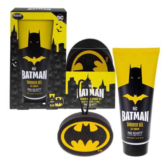 Batman shower gel and sponge gift set