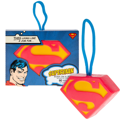 Superman  Soap on a rope