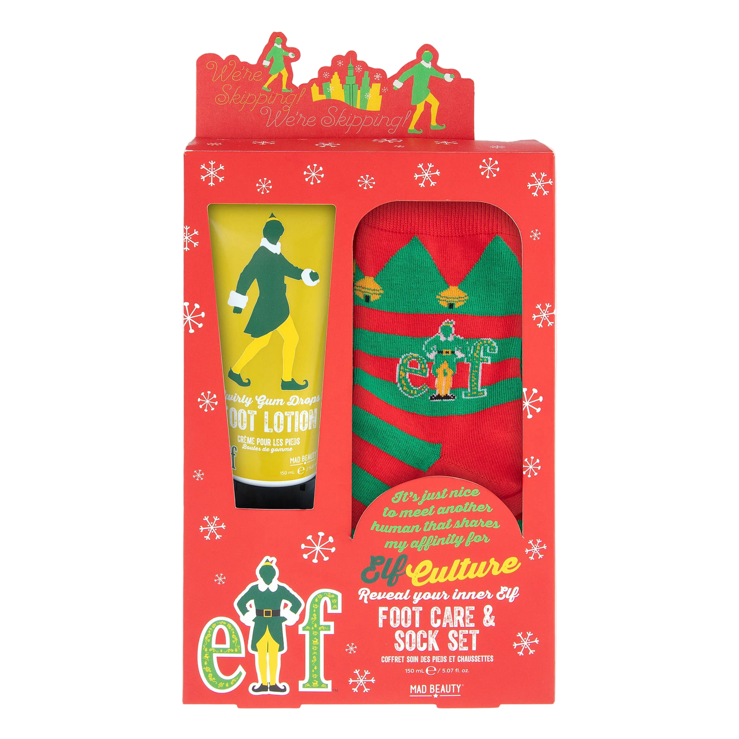 Mad Beauty Warner Elf Footcare & Sock Set