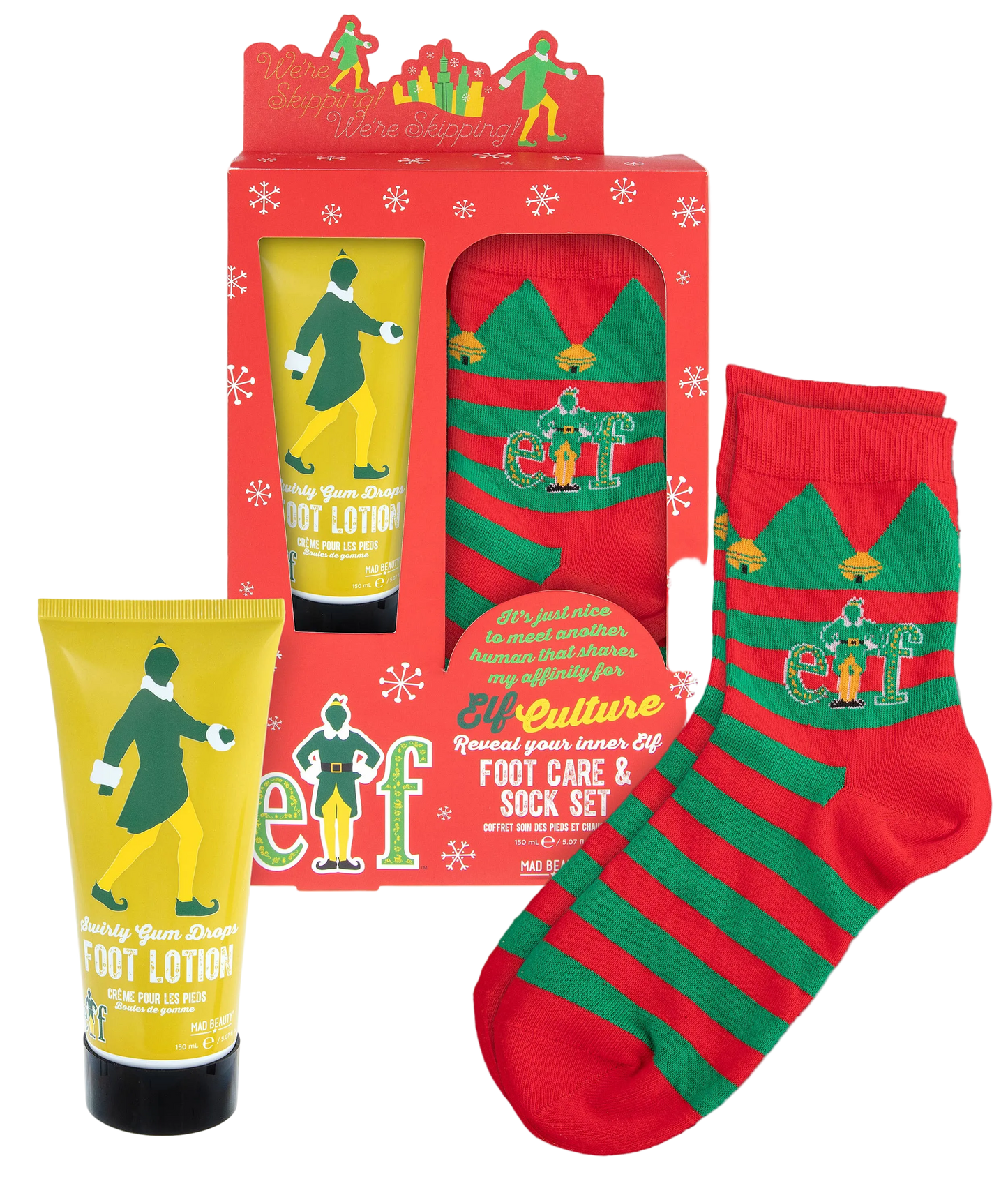 Mad Beauty Warner Elf Footcare & Sock Set
