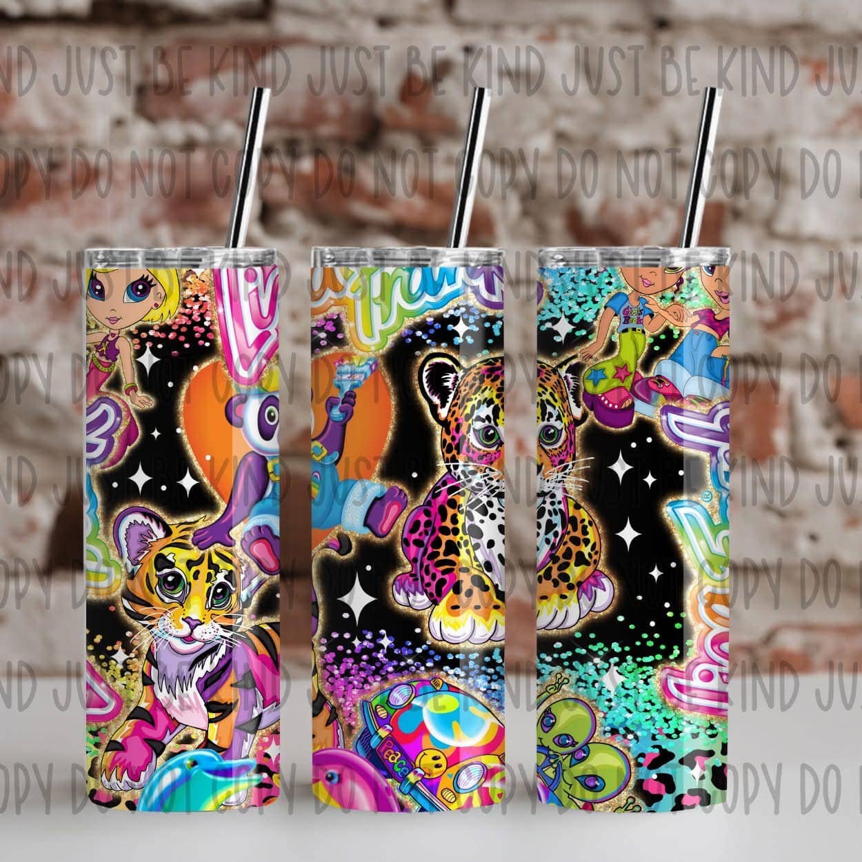 Lisa Frank Tumbler
