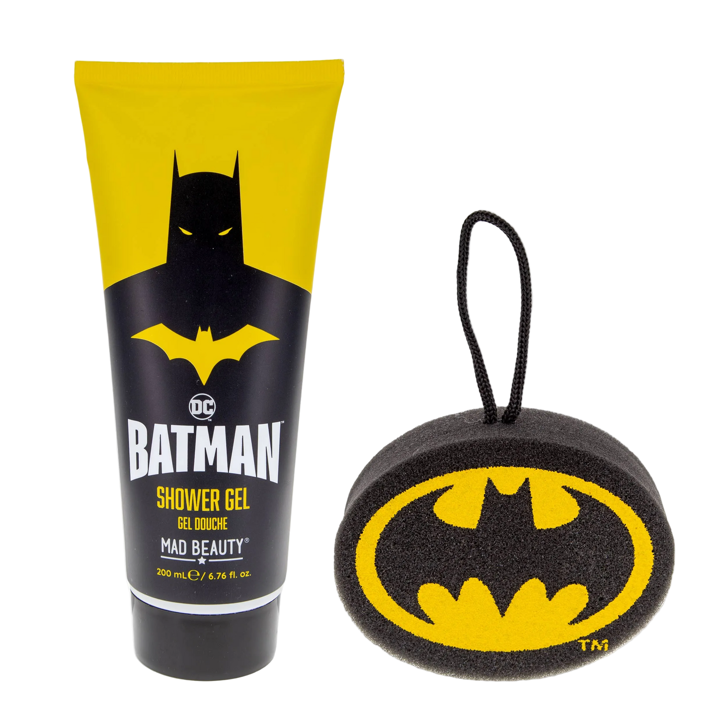 Batman shower gel and sponge gift set