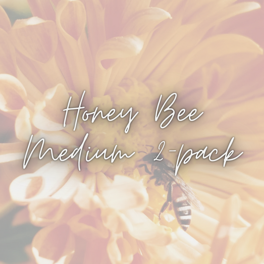 Honey Bee Hairbows 2pk