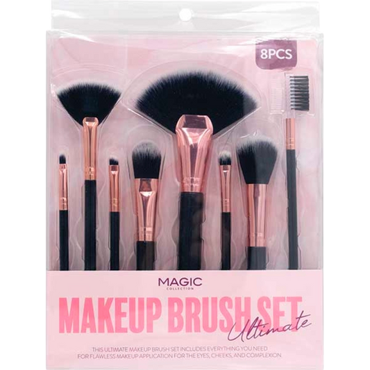 8pc Makeup Brush Set
